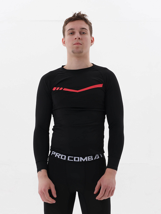 Рашгард Puncher 2.0 L\S black-red