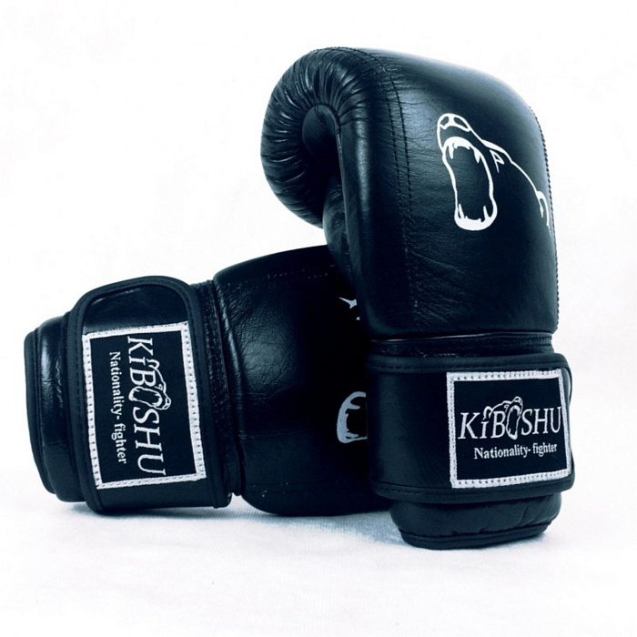 24-11 Kiboshu Снарядные перчатки/Чёрный/Кожа-Зам (XL)