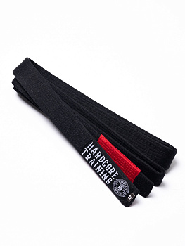 Пояс для кимоно Hardcore Training Premium Black