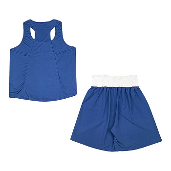 BU-10398 БОКСЕРСКАЯ ФОРМА стандарта IBA синяя