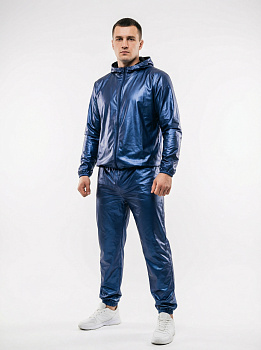 Костюм-сауна (весогонка) Rage с капюшоном синий