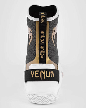 Боксерки Venum Elite White/Black-Gold