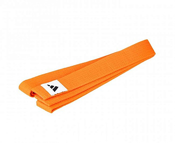 adiB220 Пояс для единоборств Club оранжевый