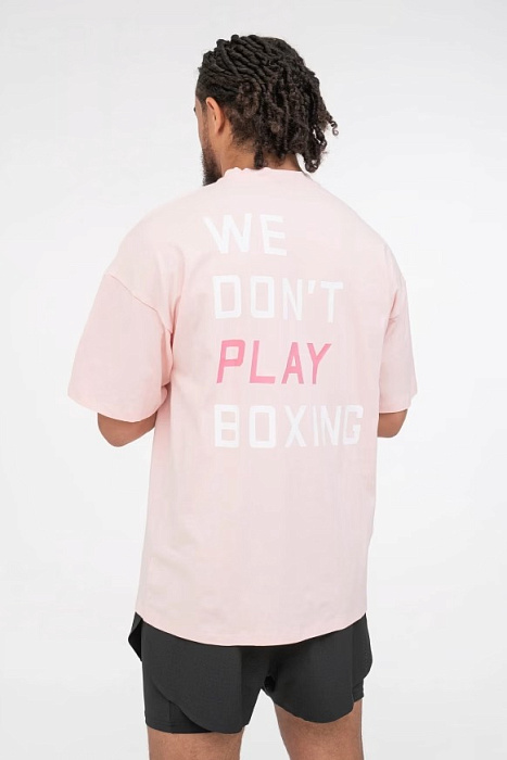 ФУТБОЛКА WE DON'T PLAY BOXING BOXRAW Розовый