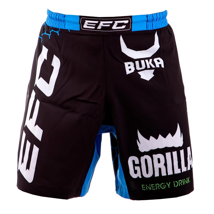 Шорты MMA Buka UFC Black Blue