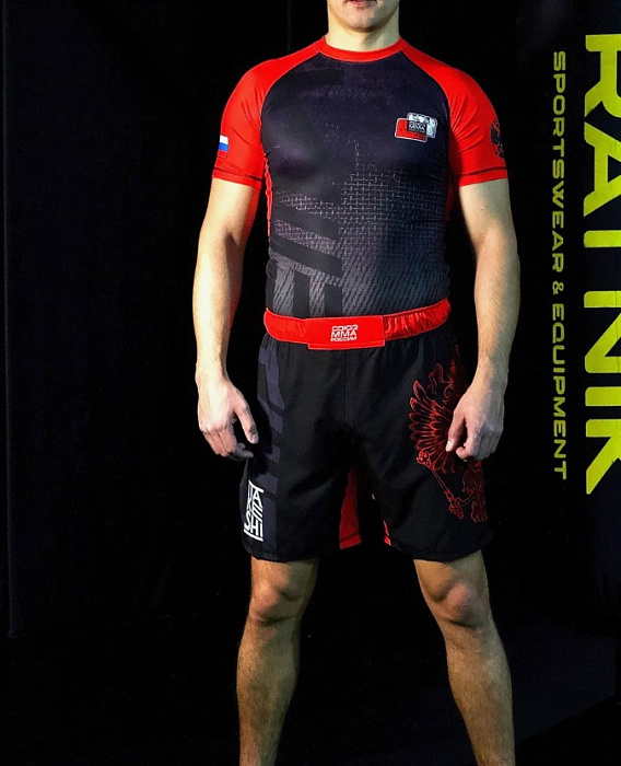 Шорты Такеши Союз ММА Red