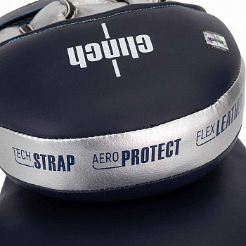 C545 Лапы Clinch Focus Mitt Aero One темносине-серебристые