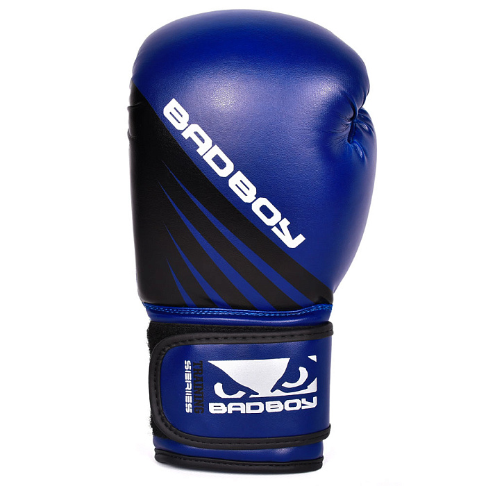 Перчатки для бокса Bad Boy Training Series Impact Boxing Gloves - Blue/Black