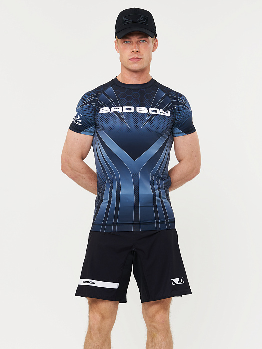 Рашгард Bad Boy Legacy короткий рукав черный