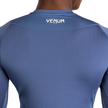 Рашгард Venum Attack L\S Blue