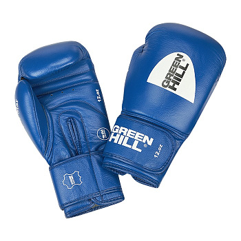 BGS-1213IBA Боксерские перчатки Super Star одобренные IBA синие
