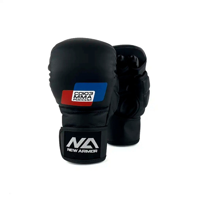 Перчатки NEW ARMOR СОЮЗ ММА RS Черный