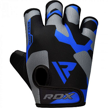 Перчатки RDX Sublimation F6 черн/син.