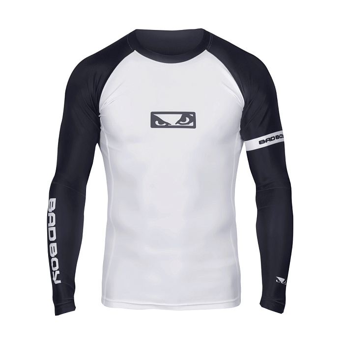 Рашгард Bad Boy Oss Long Sleeves White/Black