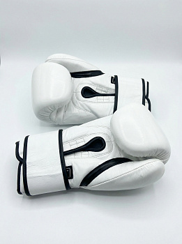 Спаринговочные перчатки Elite Soft Gloves (Black White)