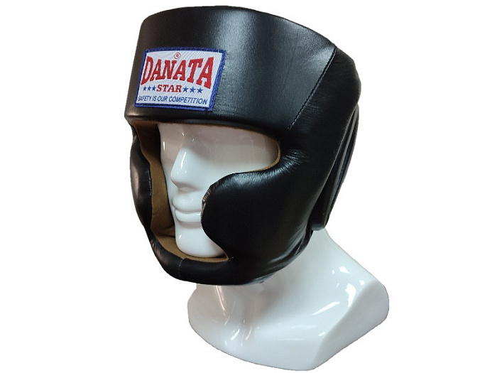 Шлем Lion закрытый BH-255 кожа черный размер L