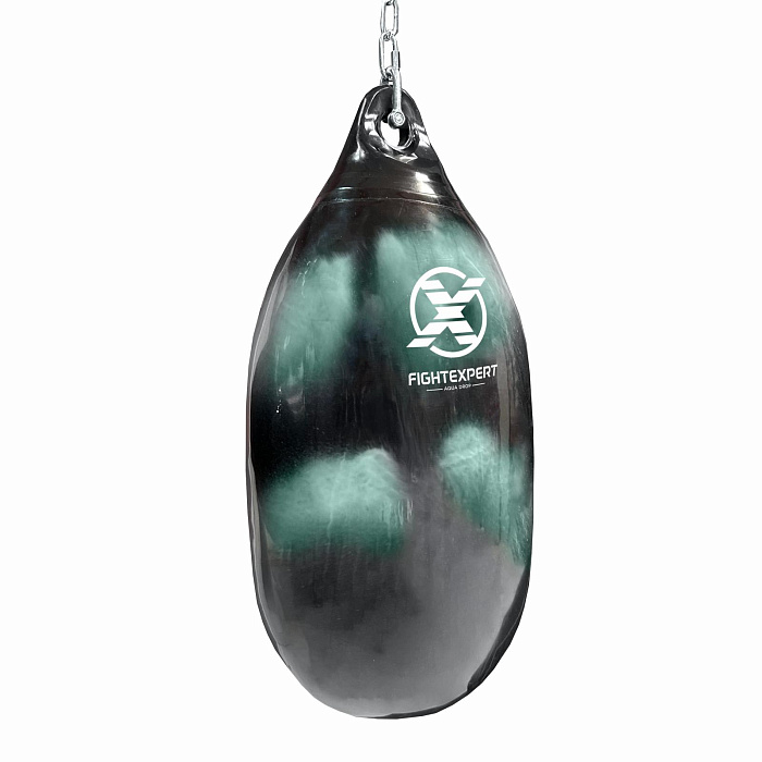 Боксерская водоналивная груша FIGHTEXPERT Bullet Aqua Bag (ПВХ, , Черный, , 35*35*75см)