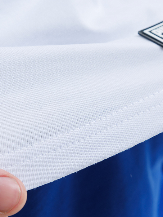 Комплект Футболка+Шорты ФБ России (бел., син.)