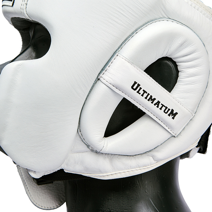 Шлем мексиканского стиля одноразмерный Ultimatum Boxing Gen3Mex WhiteForce