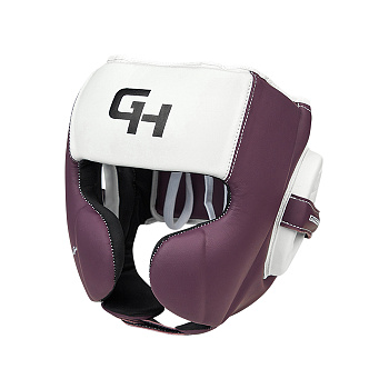 CNHGKM-550 Боксерский шлем Force Mex KK Фиолетово-белый