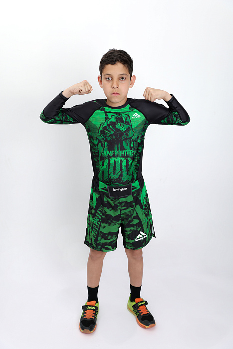 Рашгард детский HULK iamfighter LS