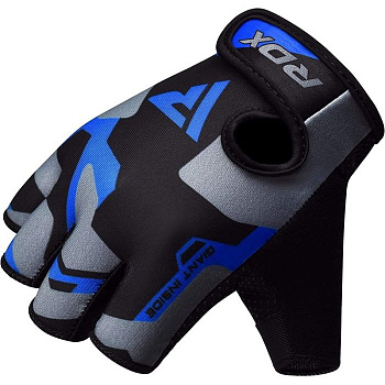 Перчатки RDX Sublimation F6 черн/син.