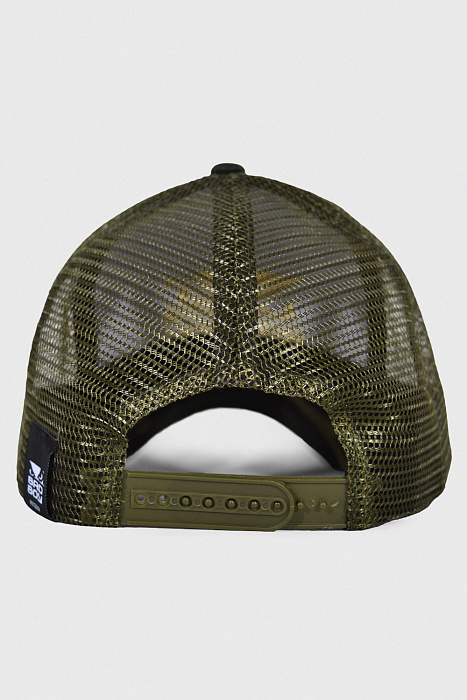 Бейсболка/Кепка Bad Boy 3D Logo зеленый камуфляж