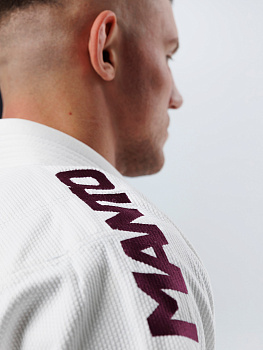 Кимоно MANTO "X5" BJJ GI white - ferozi