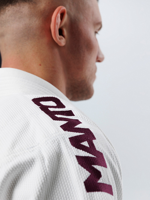 Кимоно MANTO "X5" BJJ GI white - ferozi