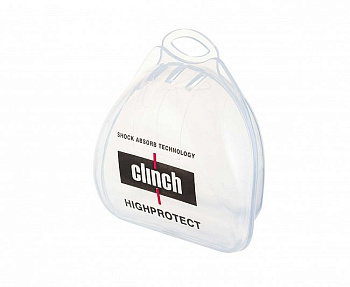 C511 Капа одночелюстная Clinch Competition Single Layer Mouthguard розовая (размер Junior)