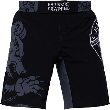ШОРТЫ HARDCORE TRAINING HERALDRY BLACK