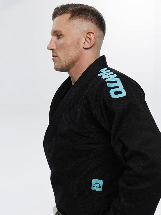 Кимоно MANTO "X5" BJJ GI black - ferozi
