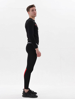 Компрессионные штаны Puncher 2.0 black-red