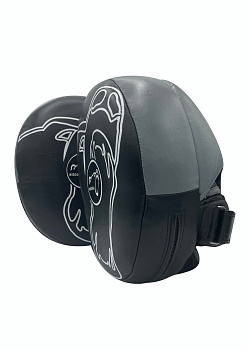 46-34 Kiboshu Ударные лапы SOFT II/Черный с серым/Кожа