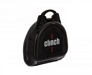 C503 Капа одночелюстная Clinch Prime Triple Layer Mouthguard бело-прозрачно-синяя (размер Senior)