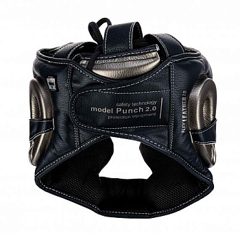 C148 Шлем боксерский Clinch Punch 2.0 Full Face темносине-бронзовый