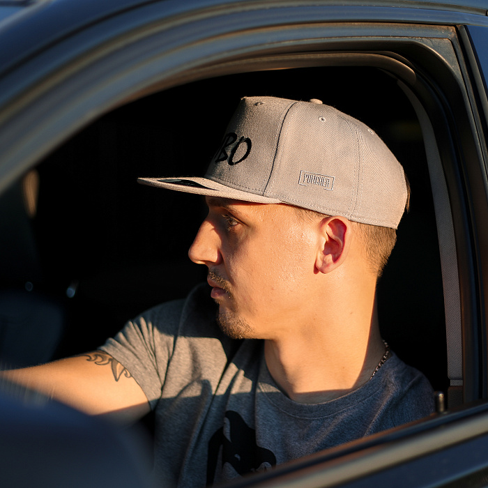 Бейсболка SAMBO серая