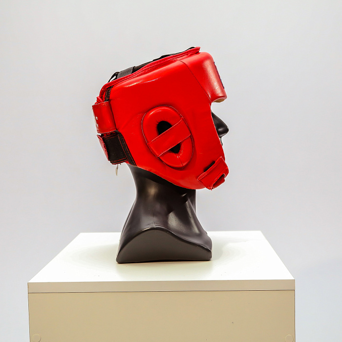 Шлем Professional боевой BH-239 кожа красный L 