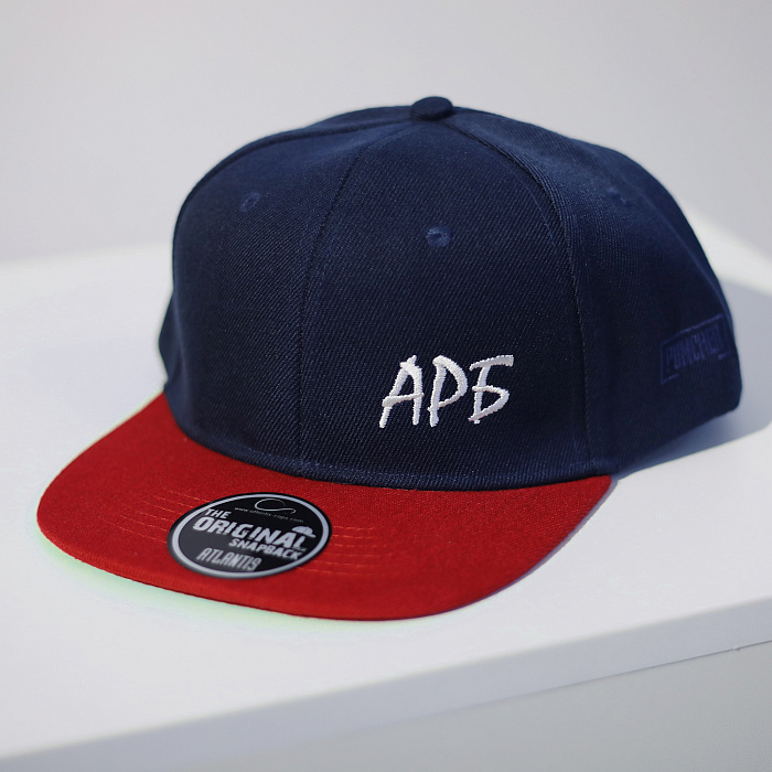 Бейсболка АРБ сине-красная