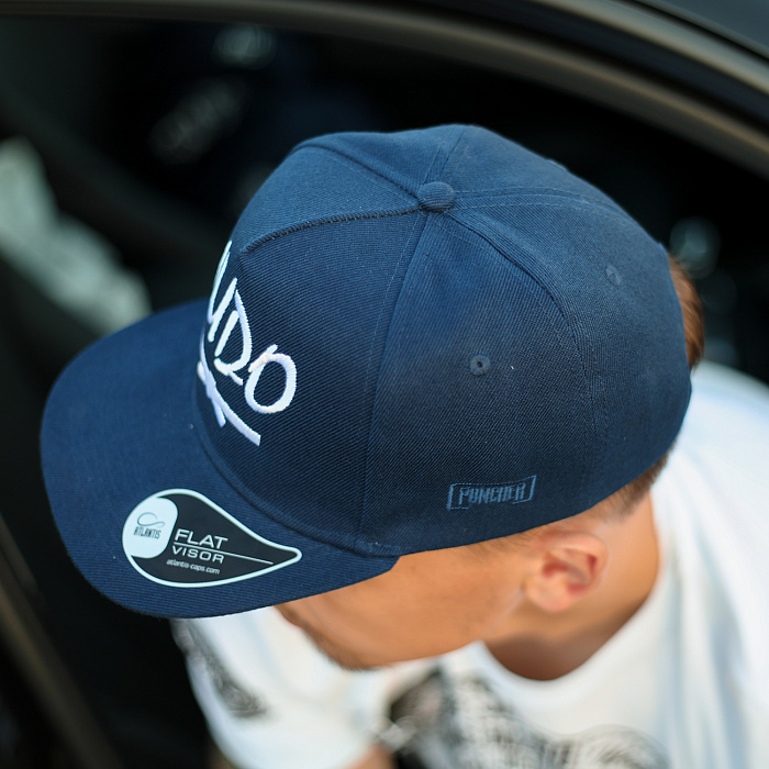 Бейсболка JUDO синяя 