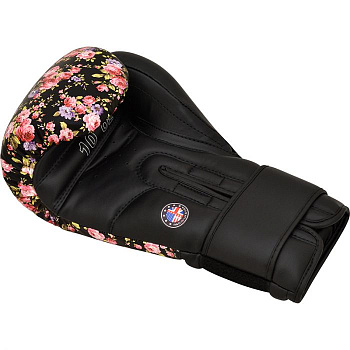 Боксерские перчатки RDX FL5 Floral Black