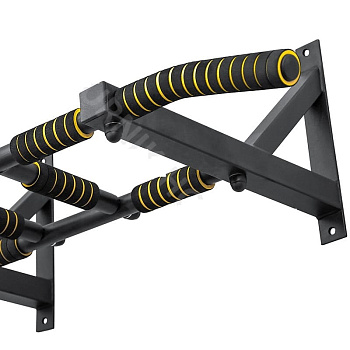 Турник настенный разборный усиленный (черный)