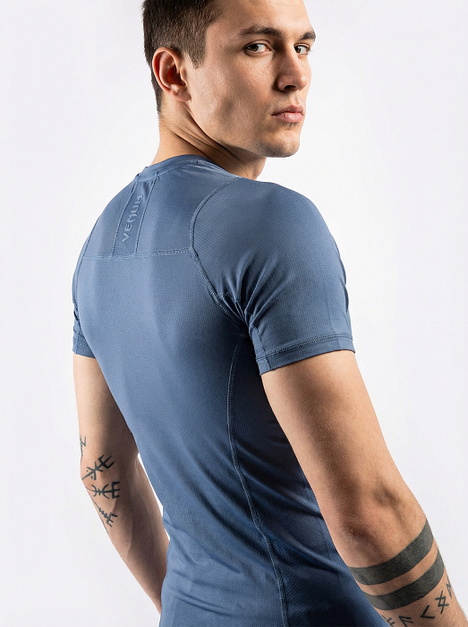 Рашгард Venum G-Fit Air S/S Св. синий