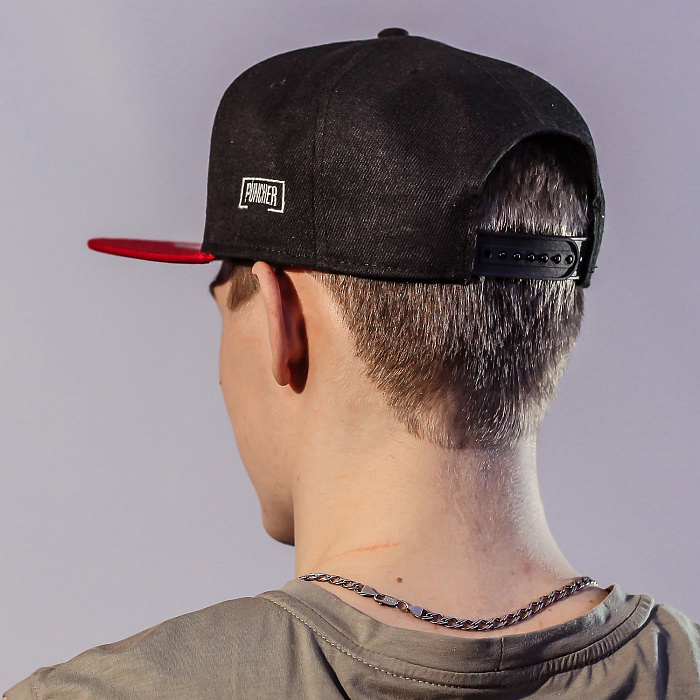 Бейсболка KAZAN BOXING 6 клиньев черно-красная