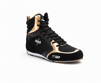 C418 Боксерки Clinch Punch 3.0 черно-бронзовые NEW