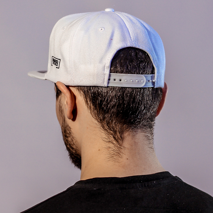 Бейсболка  TATARSTAN BOXING, 5 клиньев белая