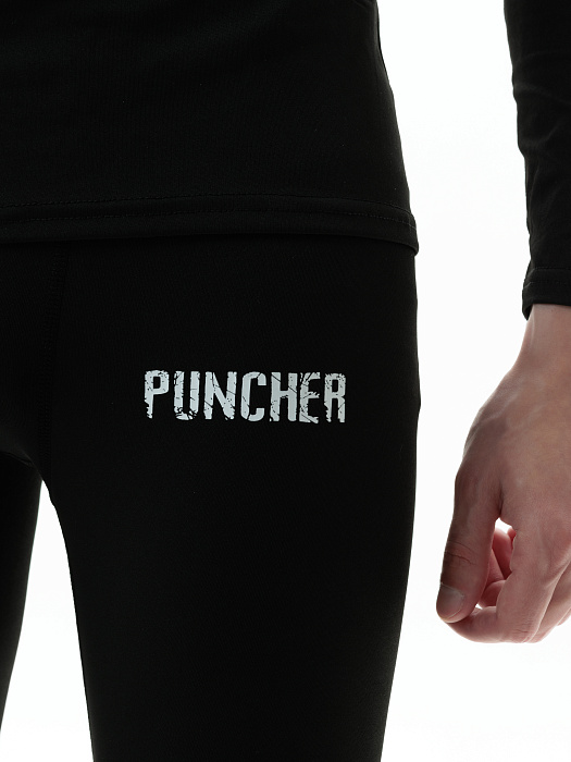 Компрессионные штаны 3.0 Puncher black-red