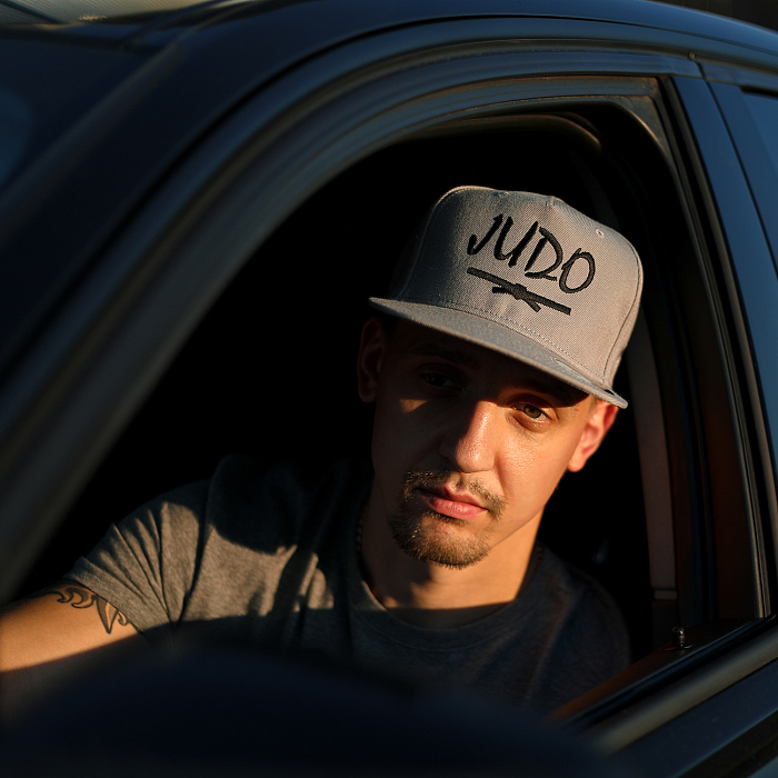 Бейсболка JUDO серая 