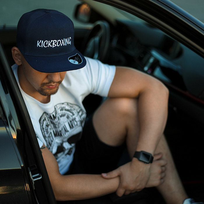 Бейсболка Kickboxing синяя
