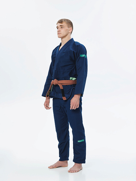 Кимоно MANTO "RISE 2.0" BJJ GI navy blue